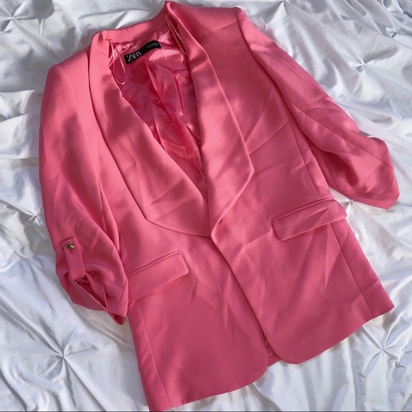 Zara Jackets & Blazers - Pink Zara Blazer